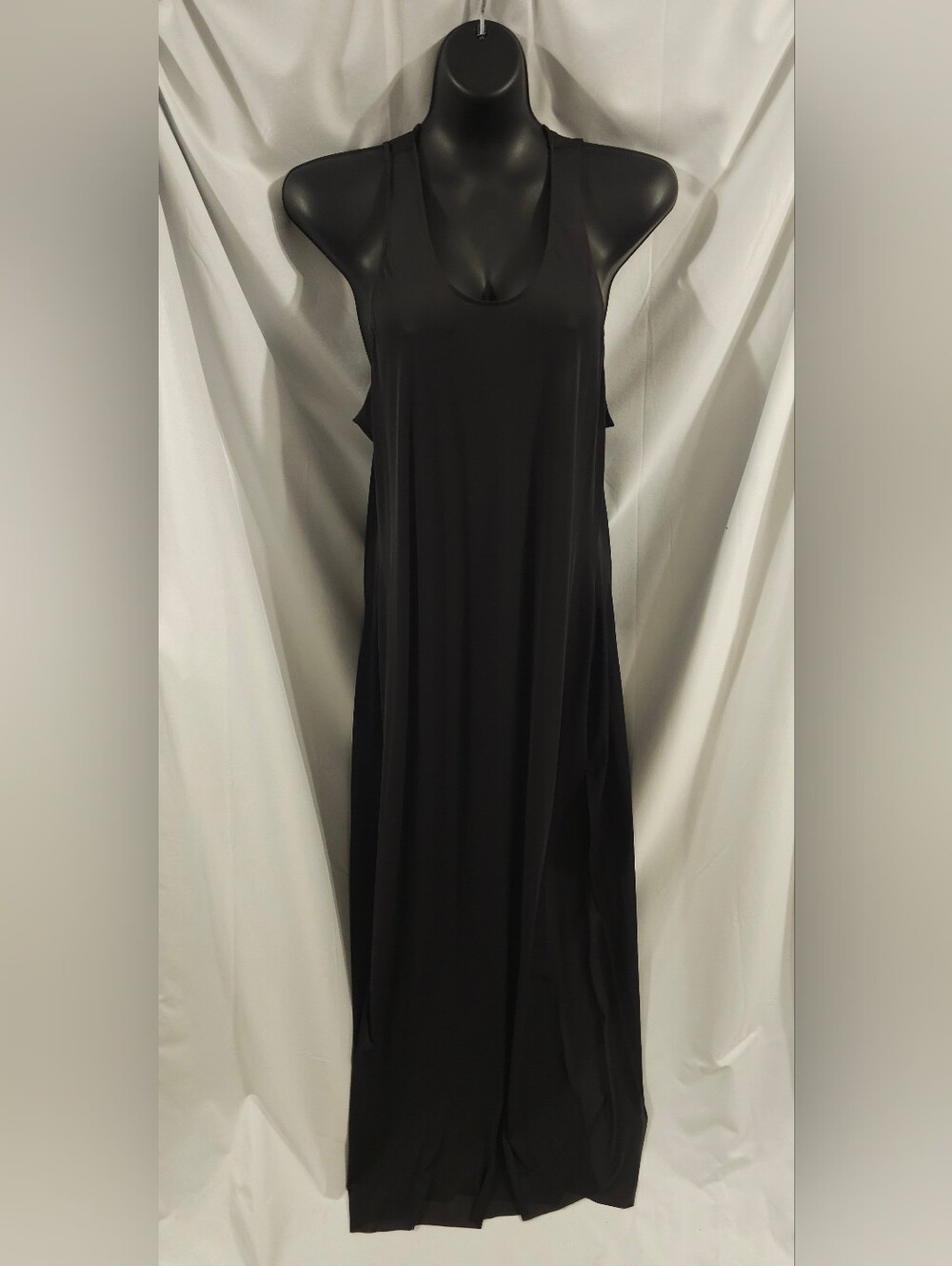 Skims Mesh Cover Upa Long Dress CU-DRS-2843 Onyx Size 3X